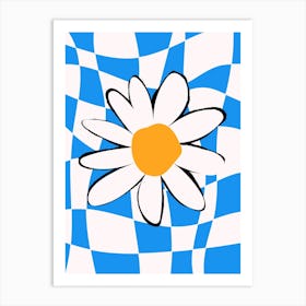 Eclectic Daisy Art Print