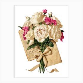 Bouquet Of Roses 5 Art Print