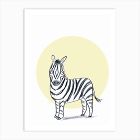 Zebra 1 Art Print