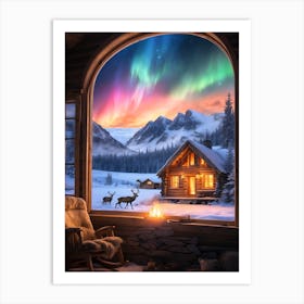 Aurora Borealis Art Print