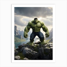 Incredible Hulk 2 Art Print