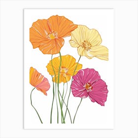 Poppies 135 Art Print