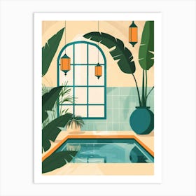 Mediterranean Interior 1 Art Print