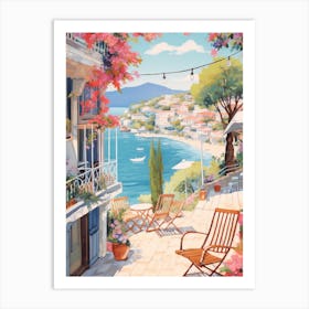 Fethiye Turkey 3 Illustration Art Print