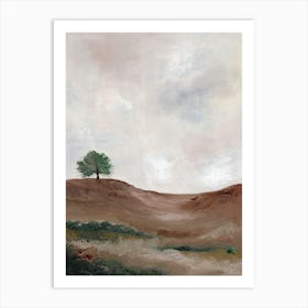 Lone Tree Art Print