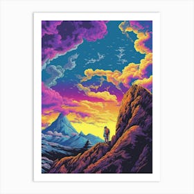 Pixel Art 1 Art Print