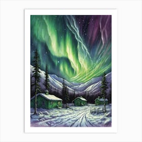 Aurora Borealis 4 Art Print