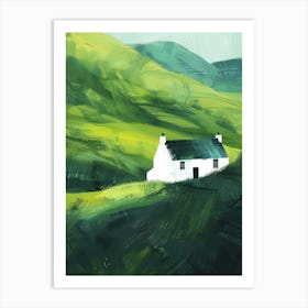 Scottish Cottage 1 Art Print