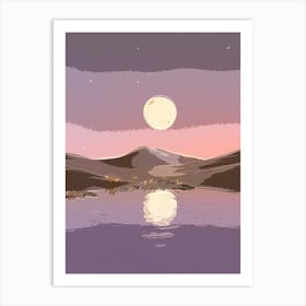 Full Moon Art Print