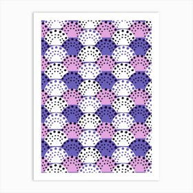 Rainbow Dots Art Print