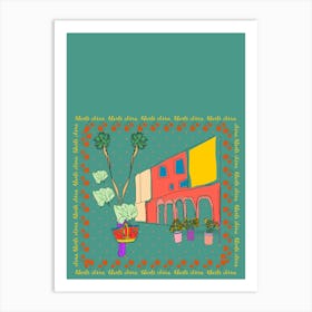 Los Angeles California 2 Art Print