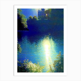 Isola Bella, Italy Classic Painting Art Print