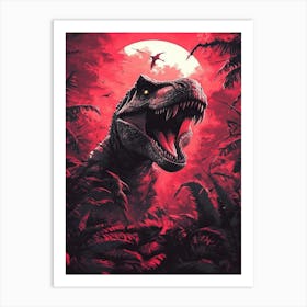 T-Rex Art Print