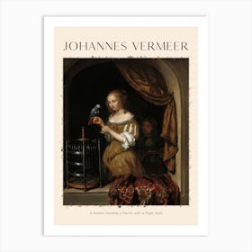 Johannes Vermeer 3 Art Print