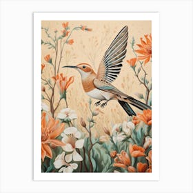Hoopoe 1 Detailed Bird Painting Art Print