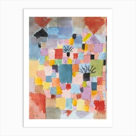 House By Klee Art Print