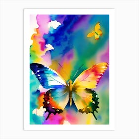 Butterfly Painting 21 Art Print