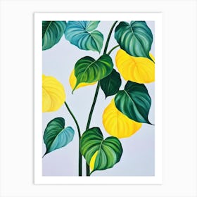 Philodendron Bold Graphic Art Print