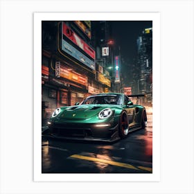 Porsche 911 Gt3 6 Art Print