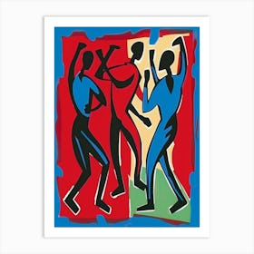 Dancers 10 Art Print