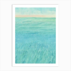 'Blue Sea' Art Print