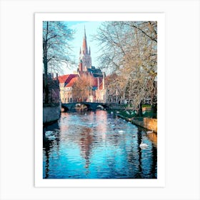 Bruges Art Print