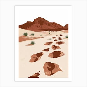 Desert Landscape 37 Art Print