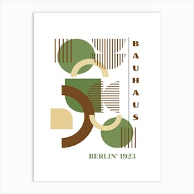 Bauhaus Berlin 1923 Art Print