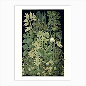 Bois Des Moutiers, France Vintage Botanical Art Print
