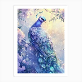 Peacock 6 Art Print