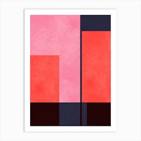 Modern geometric art 10 Art Print