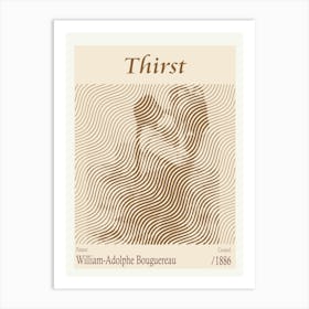 Thirst – William Adolphe Bouguereau (1886) Art Print