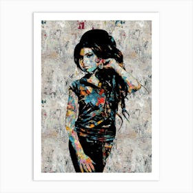 Amy Winehouse Art Print