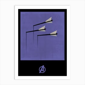 Hawkeye Film Poster Art Print