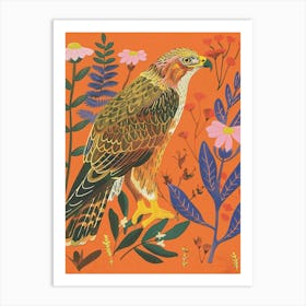 Spring Birds Golden Eagle Art Print