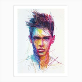 Portrait Of A Young Man 32 Art Print