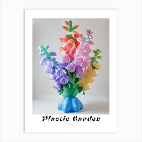 Dreamy Inflatable Flowers Poster Foxglove 2 Art Print