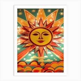 Sun In The Sky Art Print