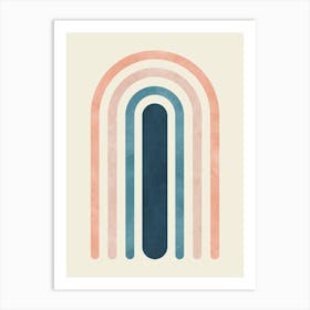 Lines in harmony 6 Art Print