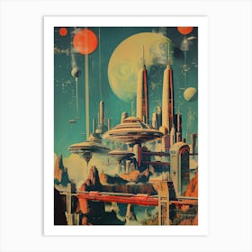 Space City Art Print