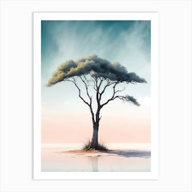 Acacia Tree 1 Art Print