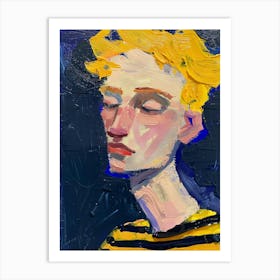 Portrait Of A Young Man 31 Art Print