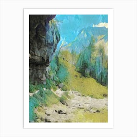 Mountain Landscape Art Print