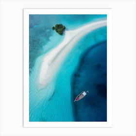 Maldives Island Art Print