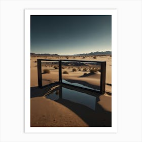 Desert Landscape 1 Art Print