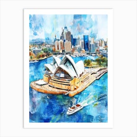 Sydney Opera House 2 Art Print