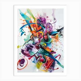 Graffiti Art 4 Art Print