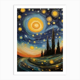 Starry Night 88 Art Print