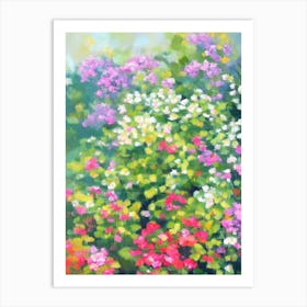 Kalanchoe Thyrsiflora Impressionist Painting Art Print