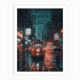 Hong Kong City Art Print